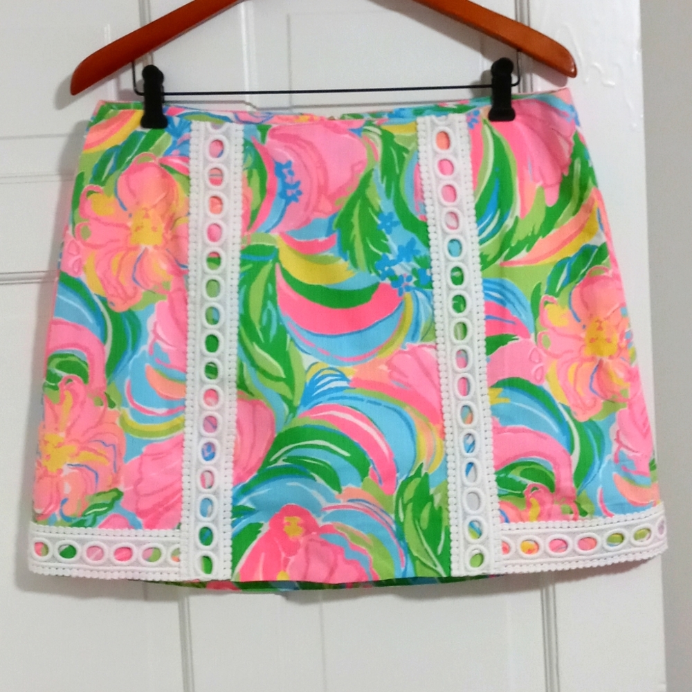 🆕 🐘RARE🐘 Lilly Pulitzer - Pansy Skort